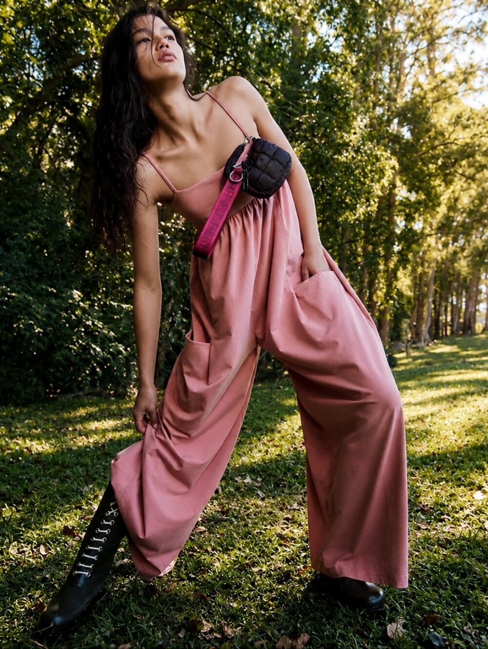 Free People Hot Shot Strappy Onesie - Picture 2 of 11